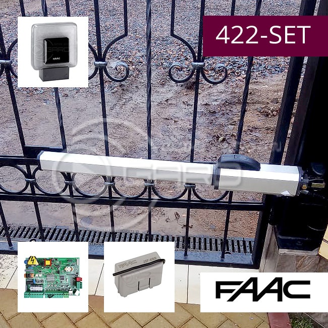 Комплект привода распашных ворот FAAC 422-SET
