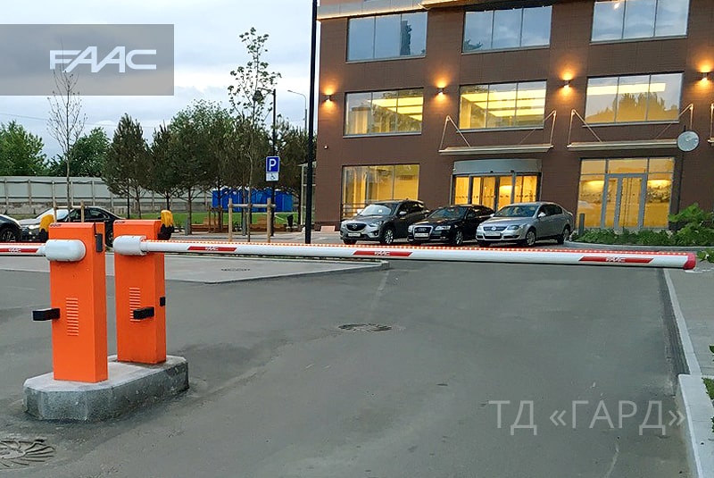 Шлагбаум FAAC на парковку от Гард